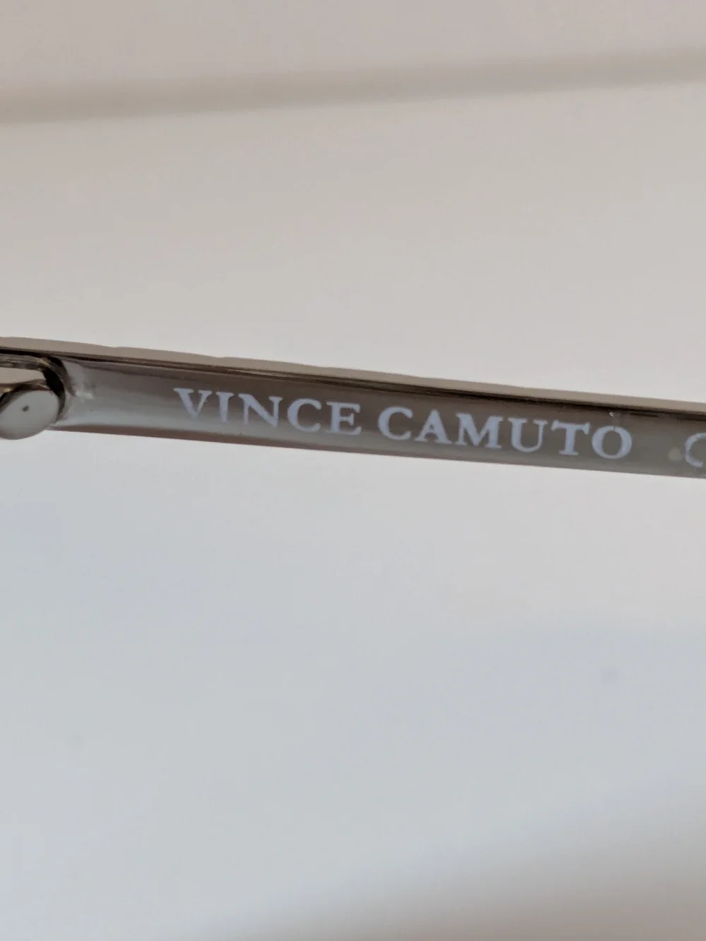 Vince Camuto Designer Cat Eye Sunglasses - Champagne/Gold Frame Brown Lenses